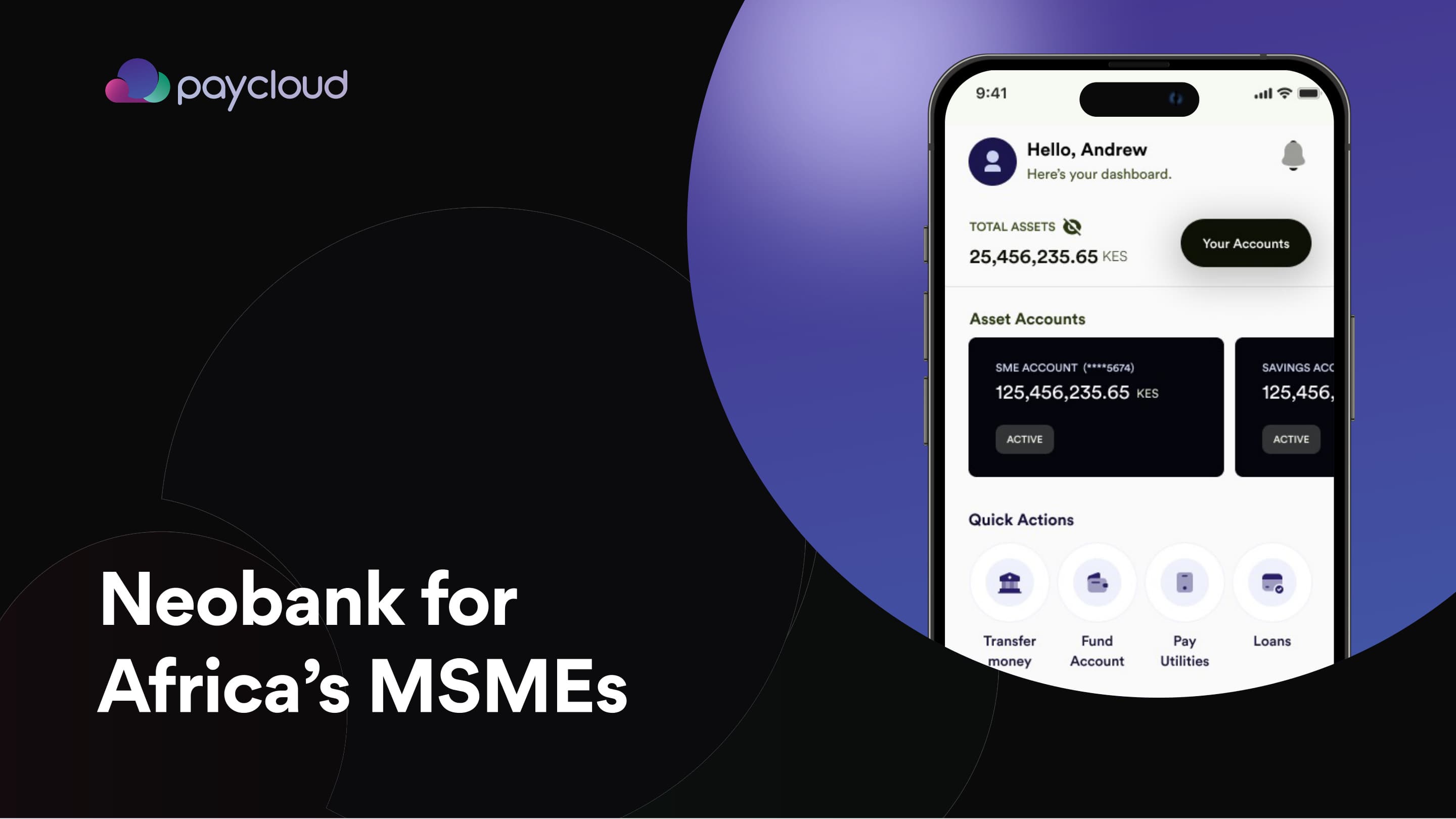 Paycloud pitch deck — page 1